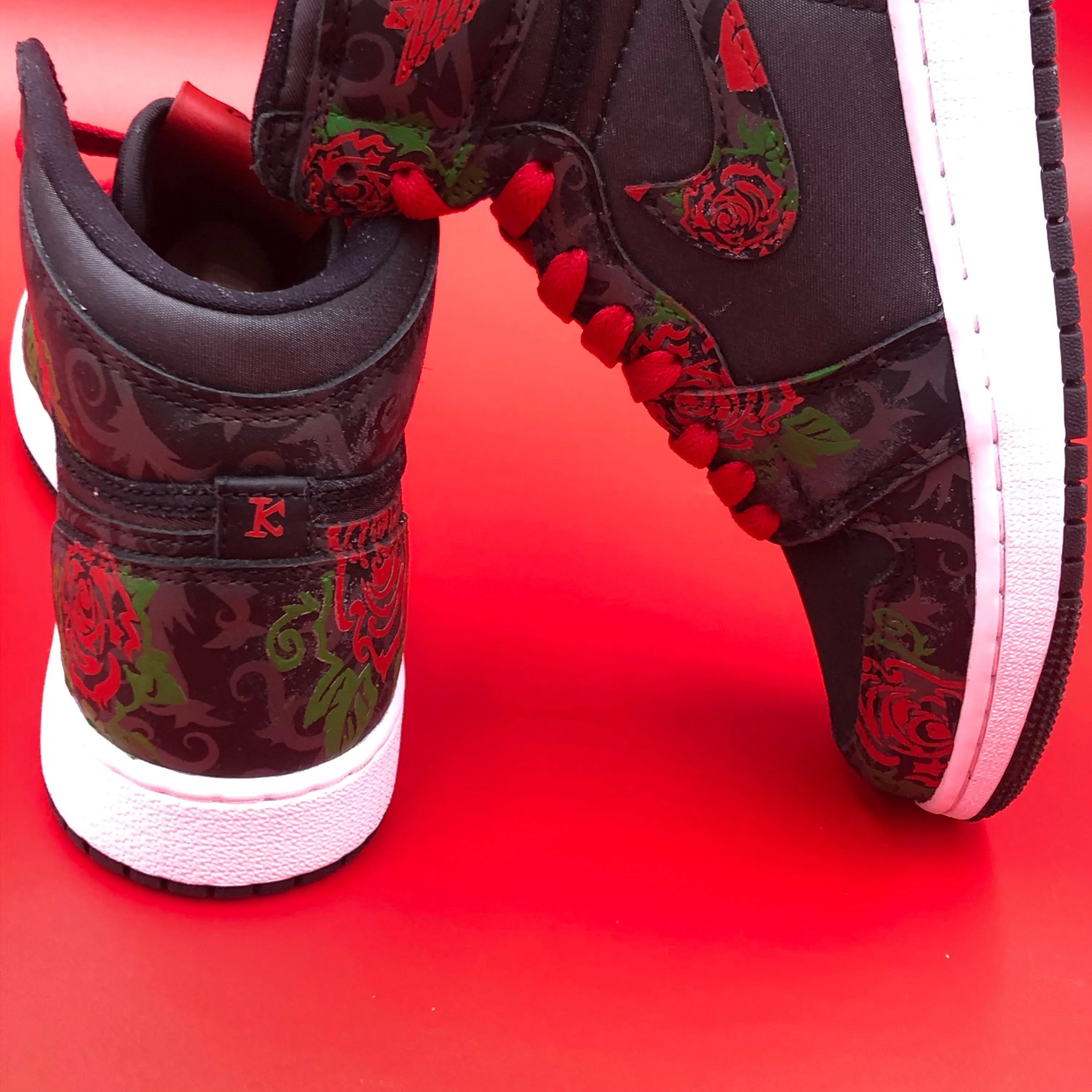 Custom Rose Jordan 1 Highs