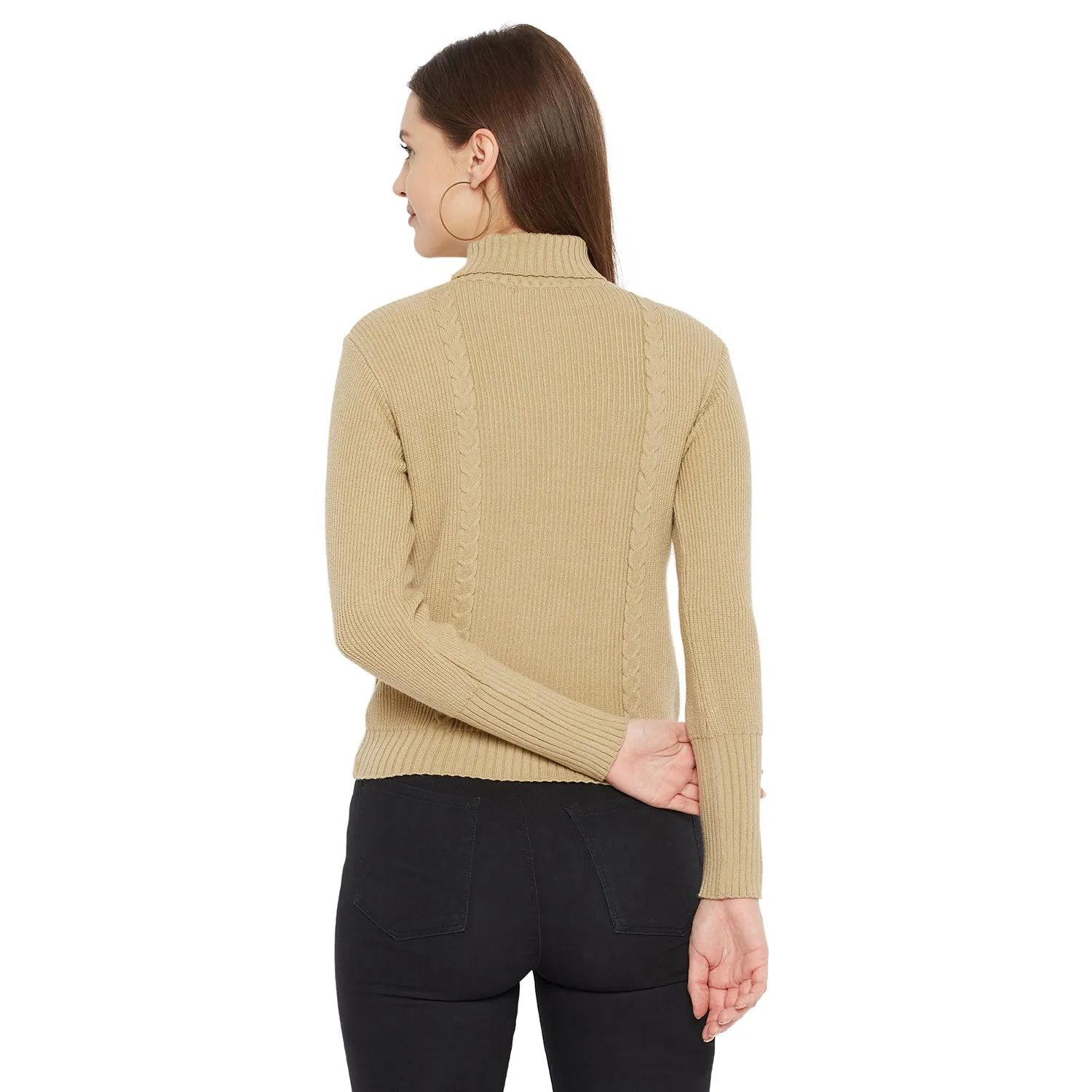 Duke Stardust Women Full Sleeve Sweater (SDS943)