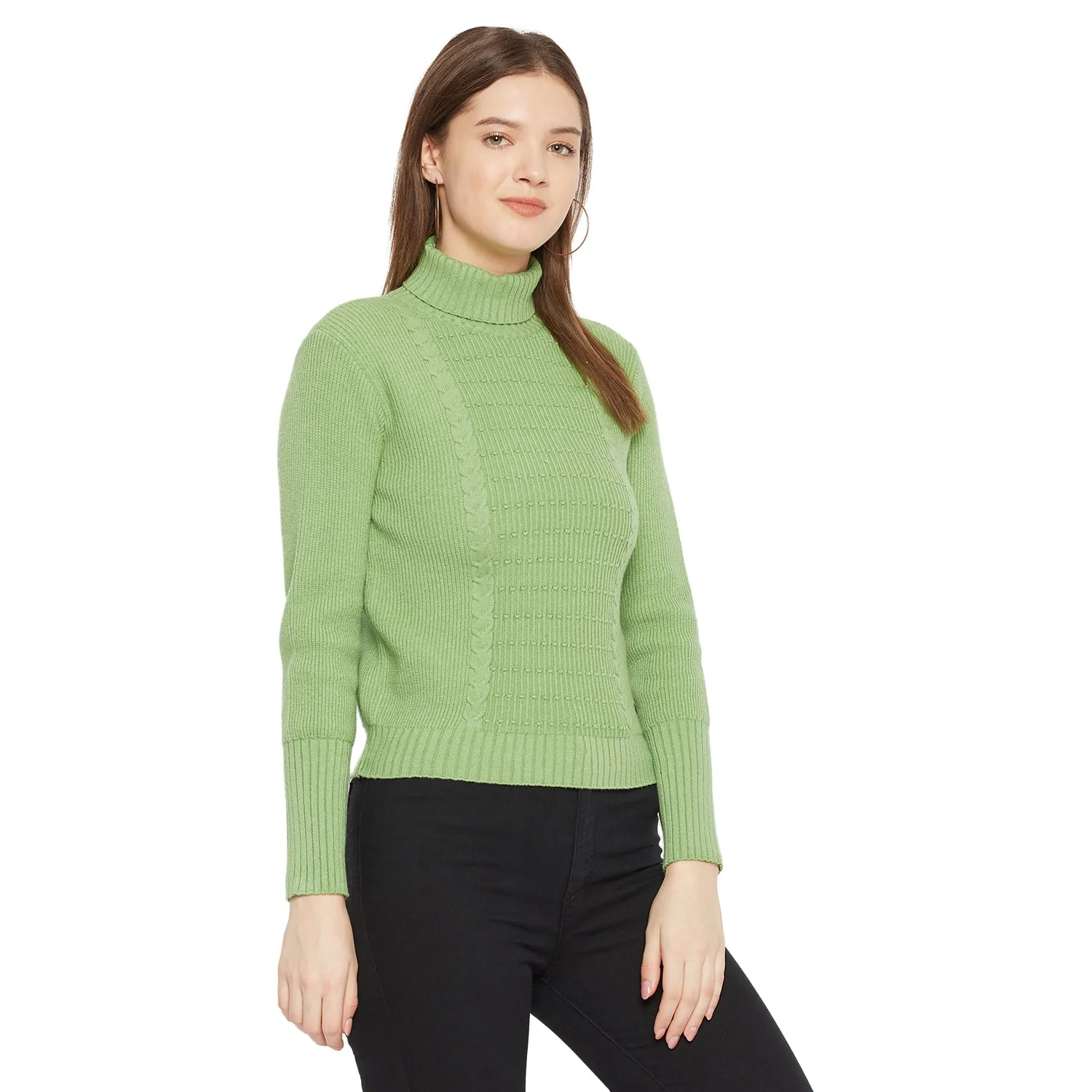 Duke Stardust Women Full Sleeve Sweater (SDS943)