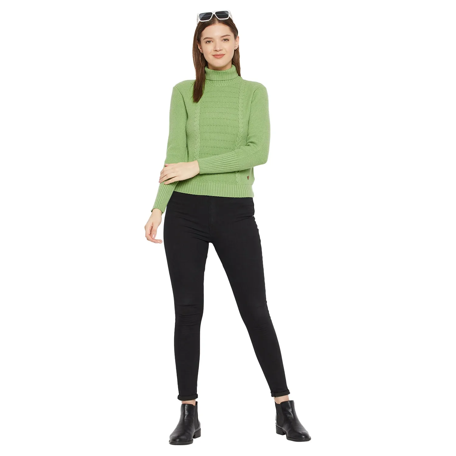 Duke Stardust Women Full Sleeve Sweater (SDS943)