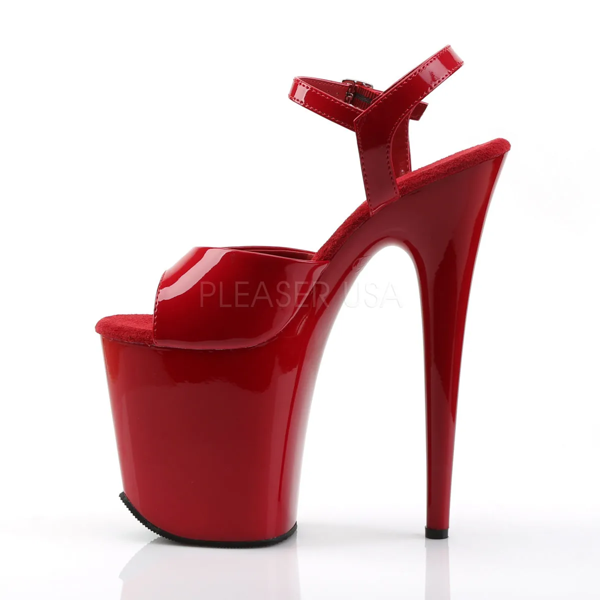 FLAMINGO-809  Red Patent/Red