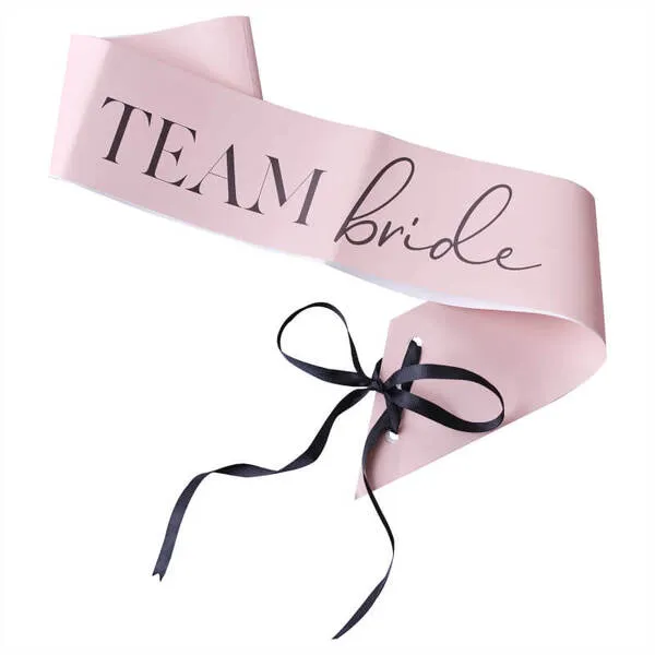 Ginger Ray Hen's Night Team Bride Paper Sashes