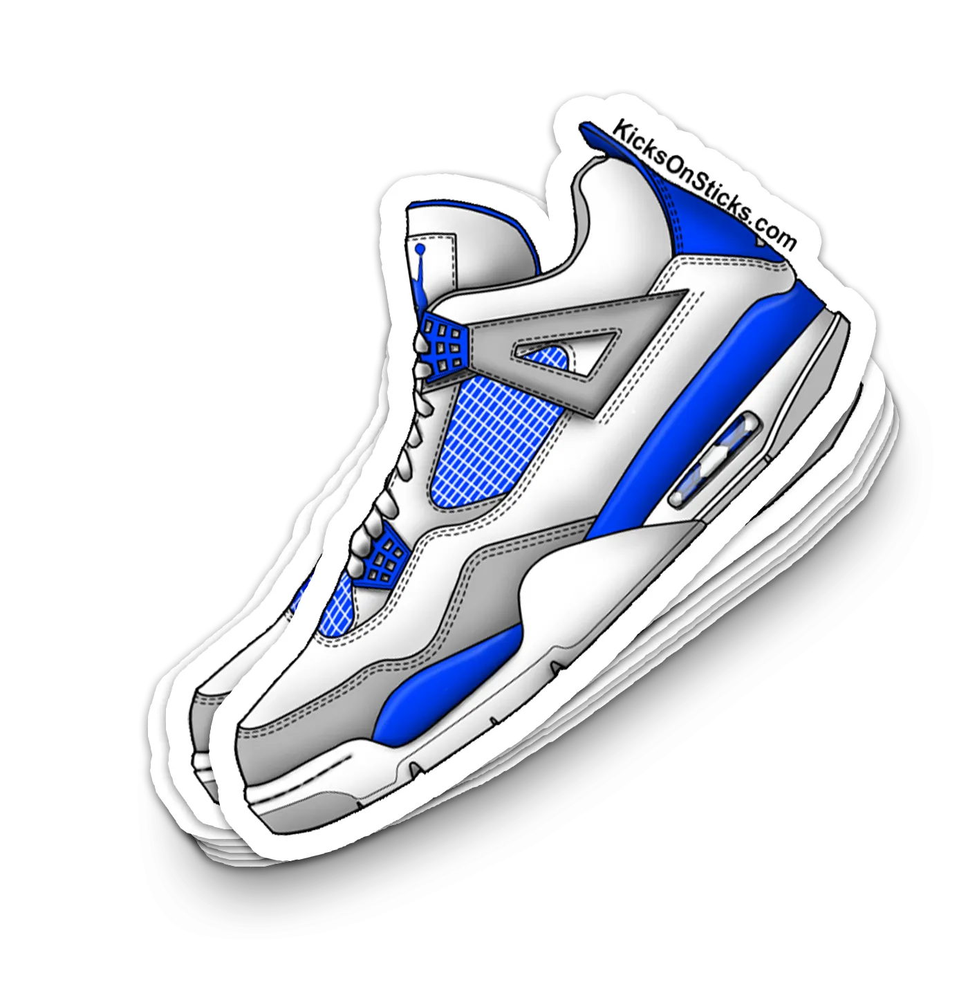 Jordan 4 "Military" Sneaker Sticker
