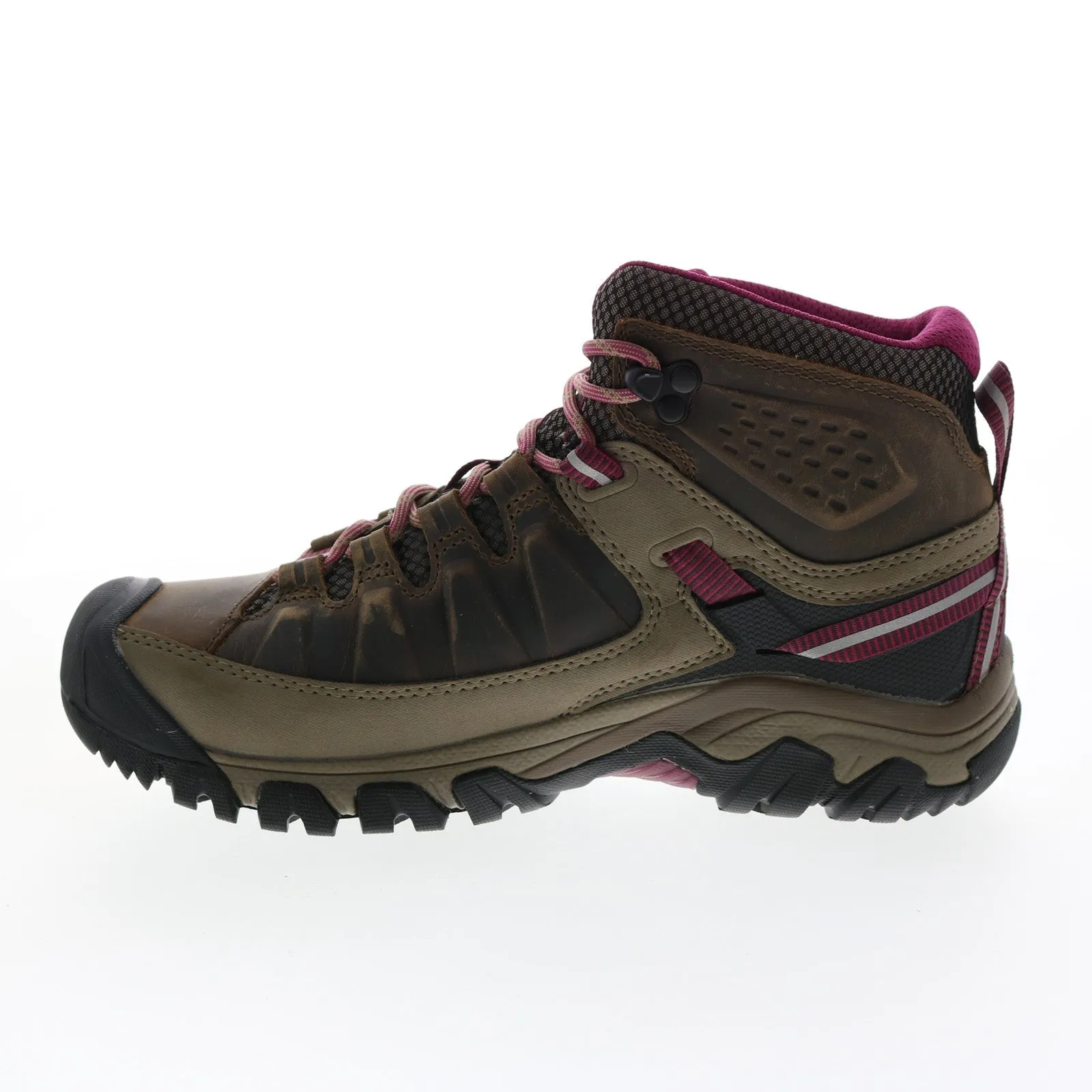 Keen Targhee III Mid Waterproof 1018178 Womens Brown Leather Hiking Boots