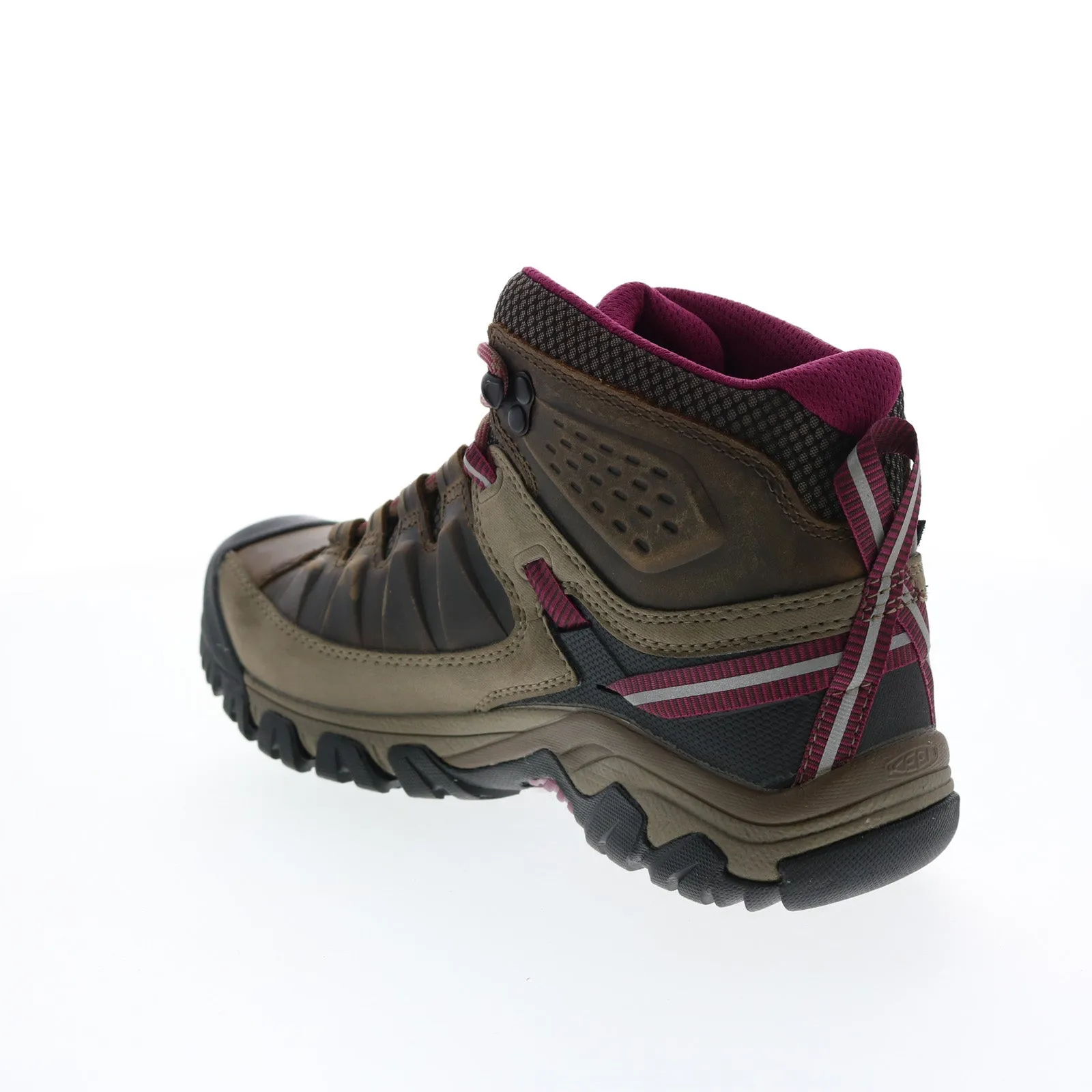 Keen Targhee III Mid Waterproof 1018178 Womens Brown Leather Hiking Boots