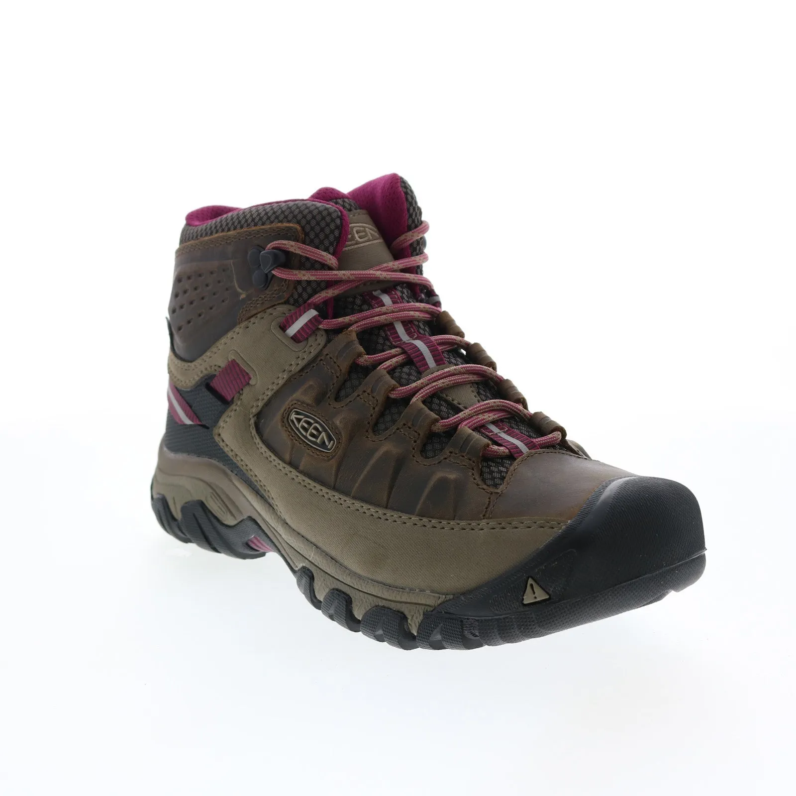 Keen Targhee III Mid Waterproof 1018178 Womens Brown Leather Hiking Boots