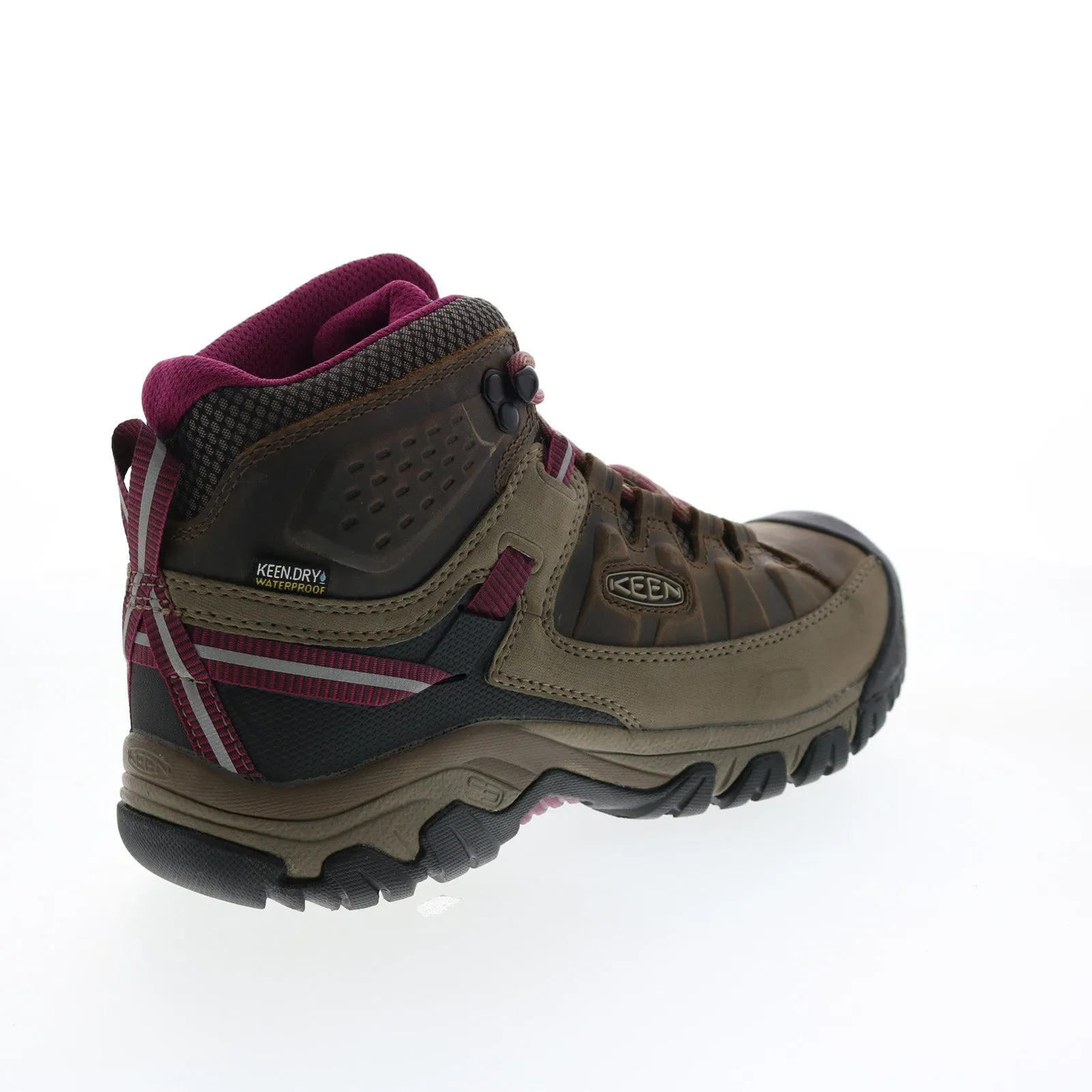 Keen Targhee III Mid Waterproof 1018178 Womens Brown Leather Hiking Boots