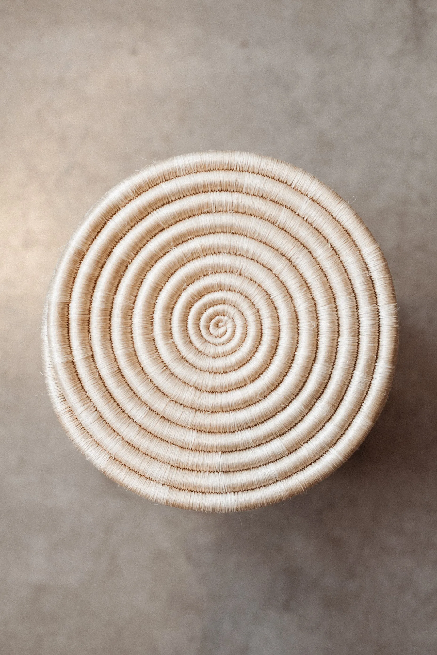 Large Canister Basket Golden