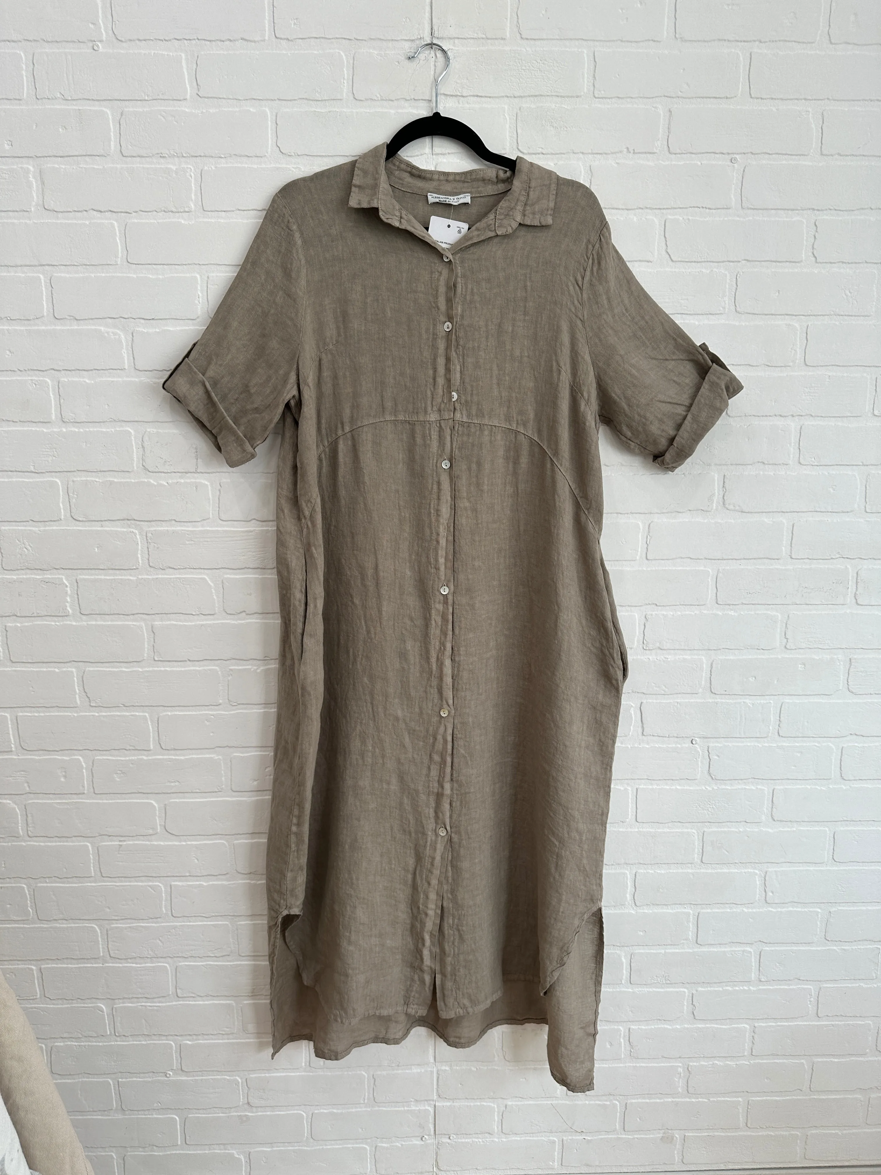 Lucy Linen Shirt Dress