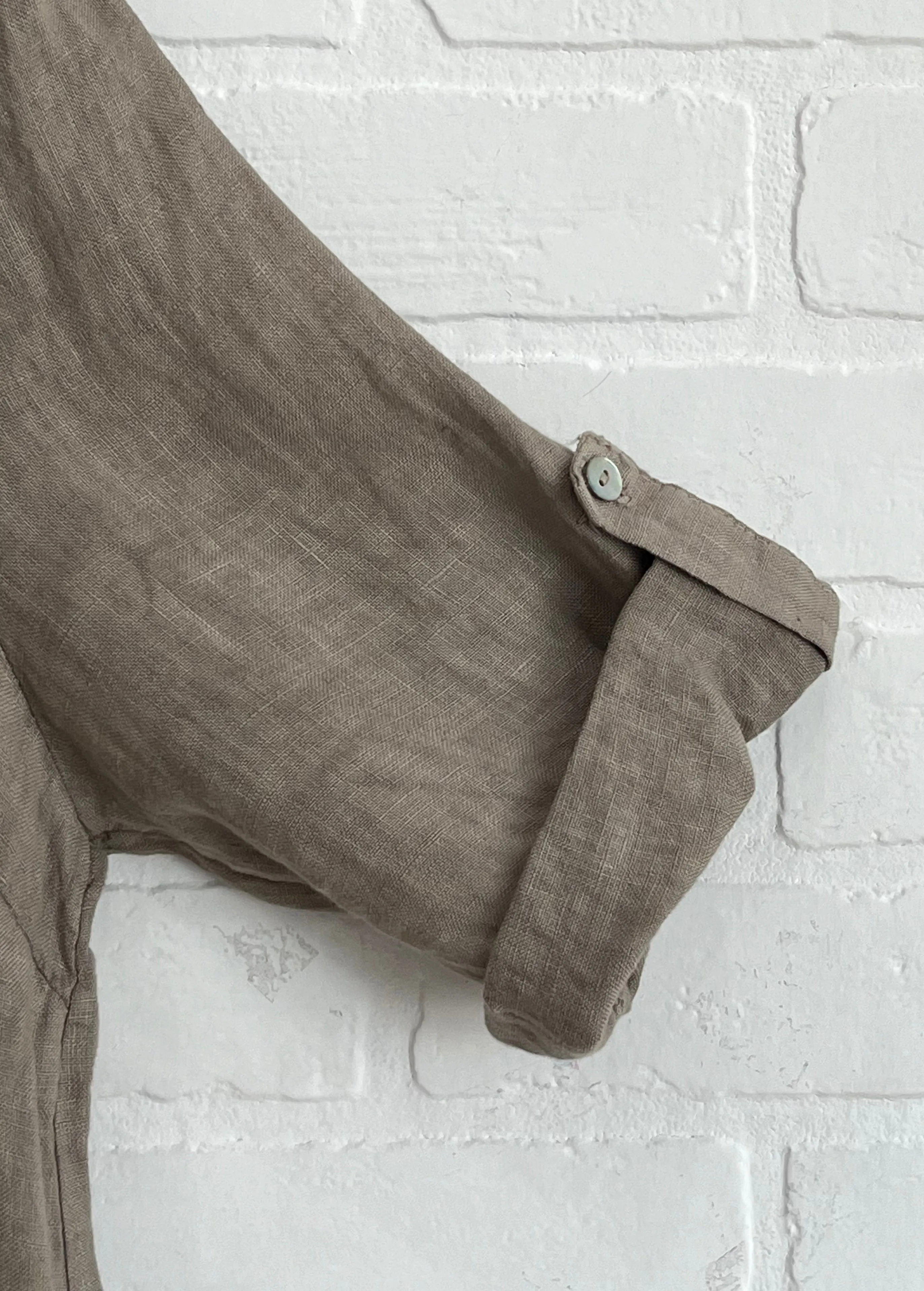 Lucy Linen Shirt Dress