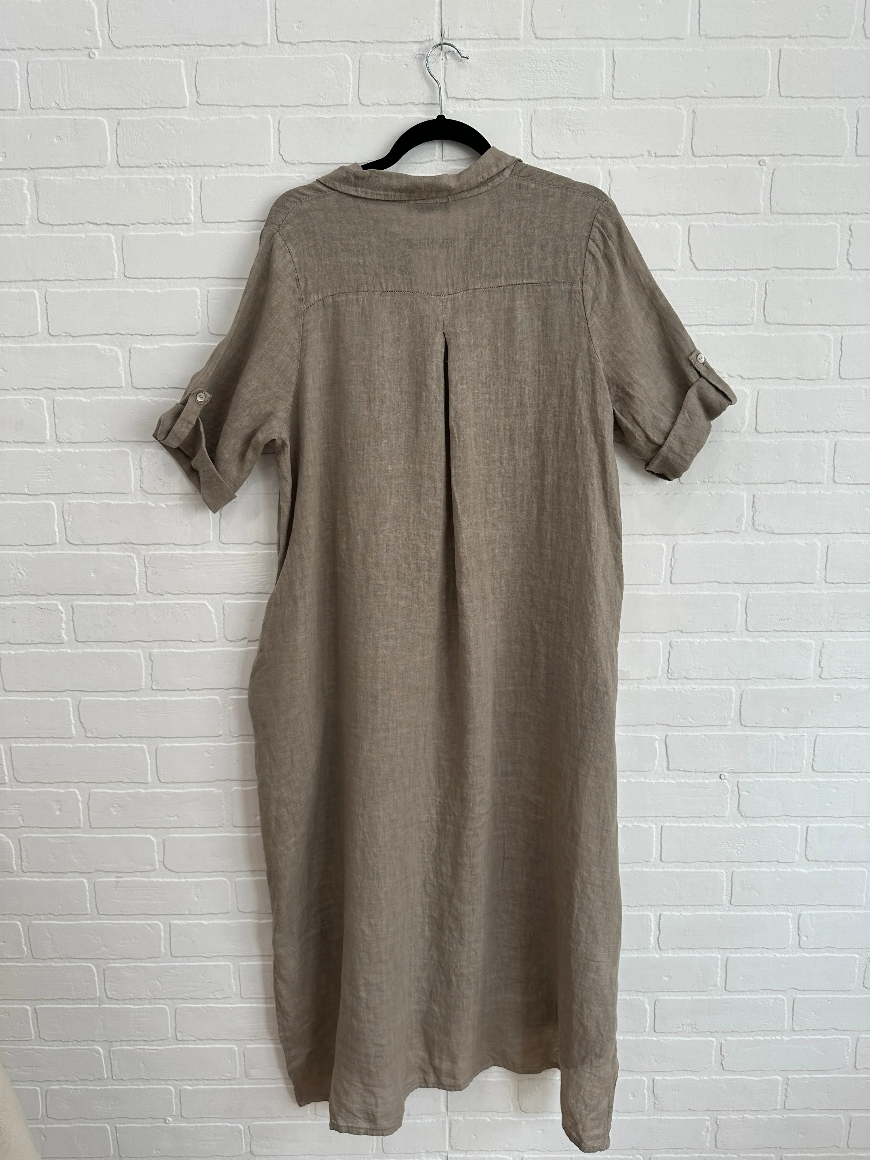 Lucy Linen Shirt Dress