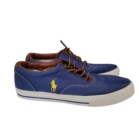Polo Ralph Lauren Blue Men's Sneakers 12D