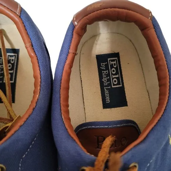 Polo Ralph Lauren Blue Men's Sneakers 12D