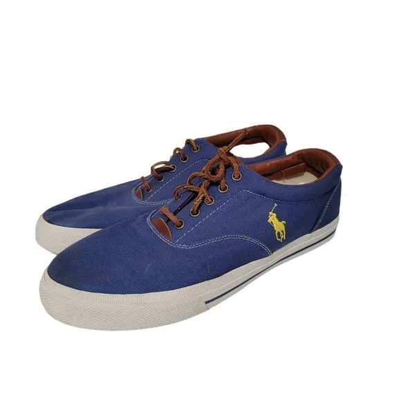 Polo Ralph Lauren Blue Men's Sneakers 12D