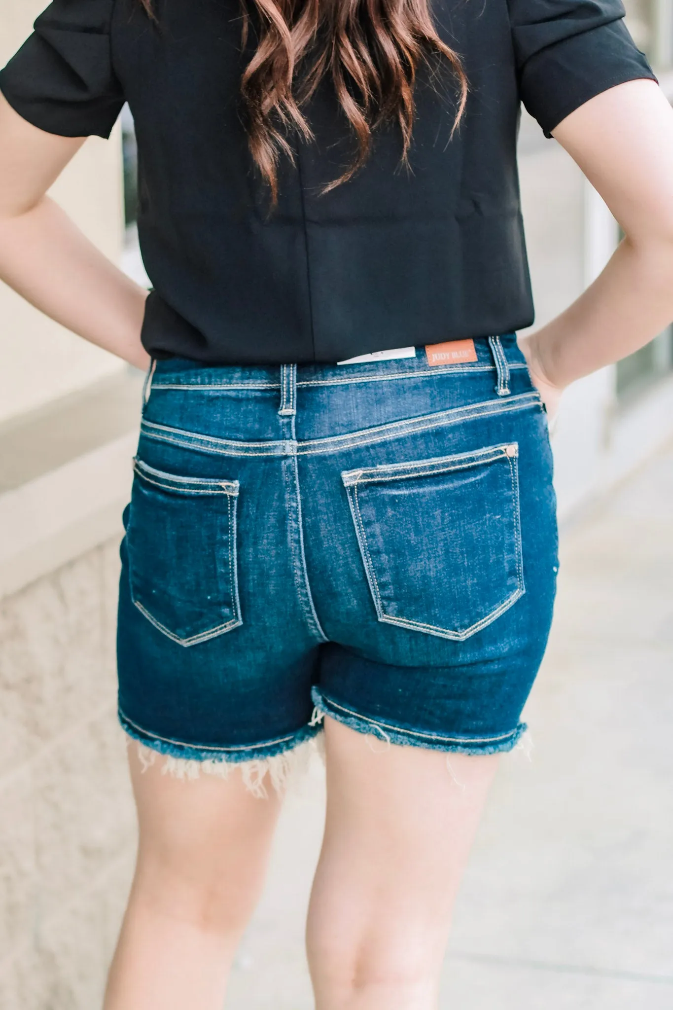 You're My Pick High Waist Judy Blue Shorts